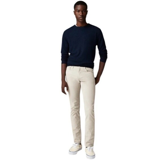 J.CREW 484 Slim-fit Pant in Corduroy Pants 30x32 Natural Stone NEW Casual Basic - Picture 1 of 13